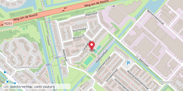 Een kaart met de locatie van (B)leesland