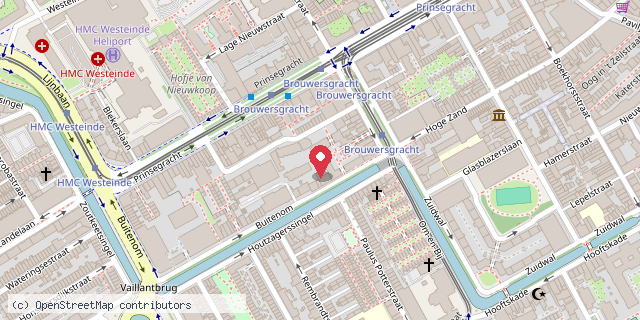 Een kaart met de locatie van BoomBieb