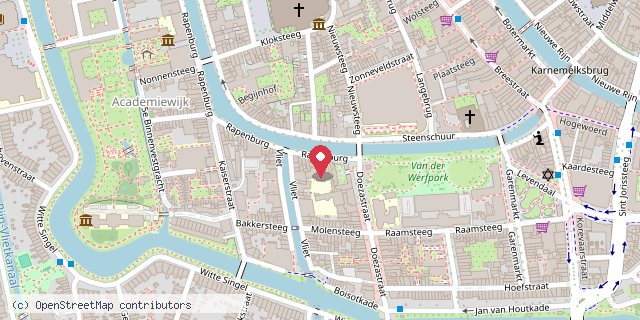 Een kaart met de locatie van Haanstra minibieb