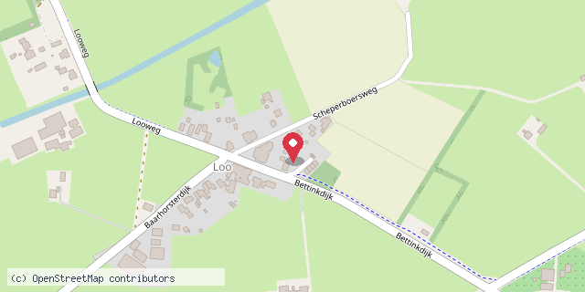 Een kaart met de locatie van NoaberLOOkaal