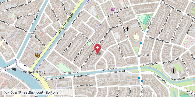 Een kaart met de locatie van RUILKASTJE