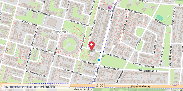 Een kaart met de locatie van Van Halderen