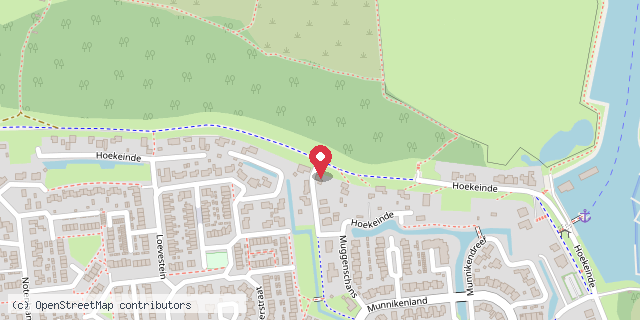 Een kaart met de locatie van Janice Bakker