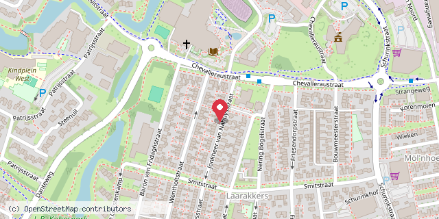 Een kaart met de locatie van Minibieb Ommen
