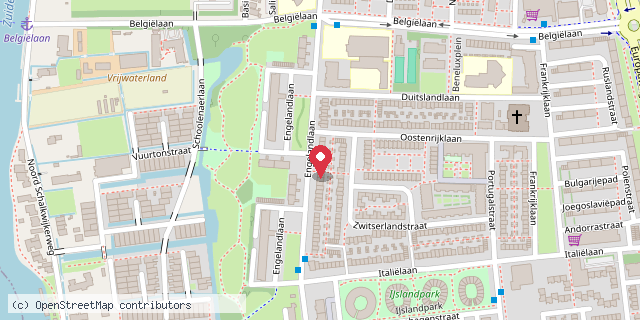 Een kaart met de locatie van DeelHem