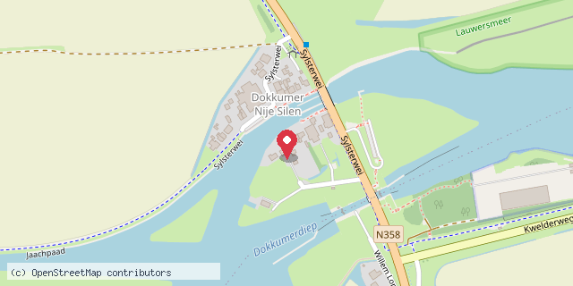 Een kaart met de locatie van Maaike Boven