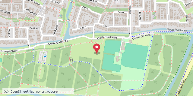 Een kaart met de locatie van Anneloes Kooij