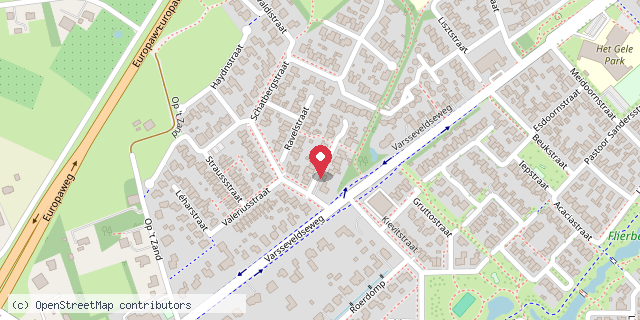Een kaart met de locatie van Minibieb de Totempaal
